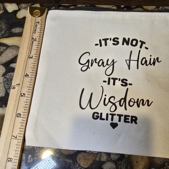 Canvas Make-Up/Organizer/Pen/Pencil Bag - Picture 5 of 5